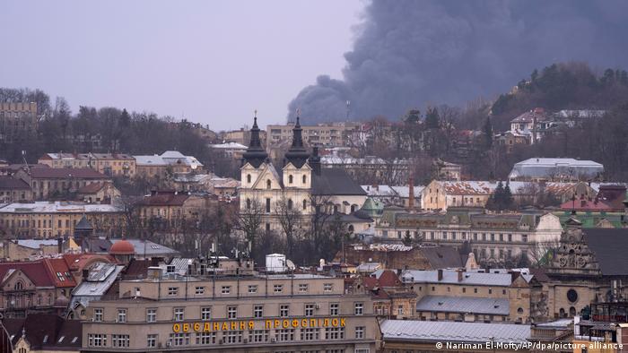 Ukraine-Krieg Lwiw | schwere Explosionen