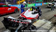 Formel 1: Schwerer Crash von Mick Schumacher 