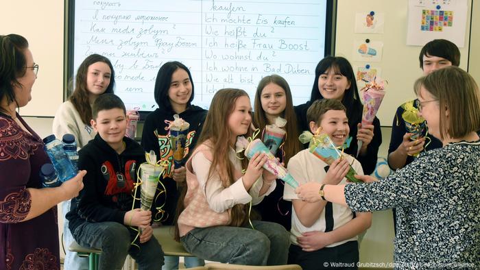 Deutschland I Ukraine-Konflikt - Flüchtlinge I Schule