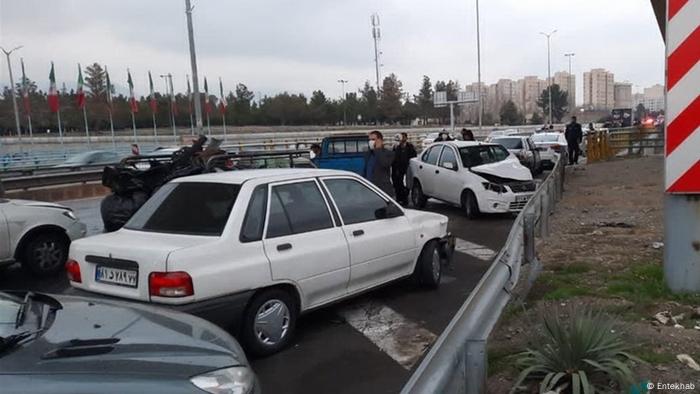 Iran | Verkehrsunfall in Teheran