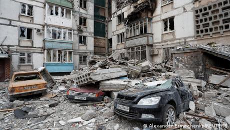 Руската нападателна война в Украйна е нанесла огромни щети от