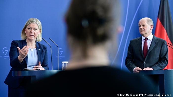 Deutschland Olaf Scholz und Magdalena Andersson in Berlin