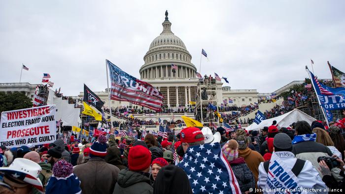 USA Washington | Trump Rally führt zu Sturm aufs Kapitol
