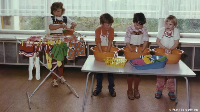 Deutschland | Kindergarten-Kinder in Eisenach, 1976