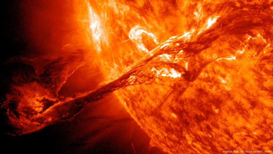 Earth’s giant solar flare heads at a speed of more than 3 million km/h |  Science and Ecology |  Dr..