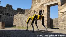 SPOT arrives, the quadruped robot at the service of archeology. The Boston Dynamics robot-dog will be used by archaeologists in the Pompeii excavations. It is able to inspect the ancient remains and indicate if restoration interventions are needed or if there are valuable elements to look for. Photo by IPA/ABACAPRESS.COM