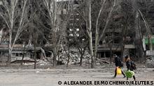 Ucrania: fracasa nuevo intento de la Cruz Roja de llegar a Mariúpol