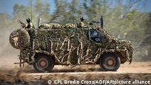 Australia enviará 20 vehículos blindados Bushmaster a Ucrania