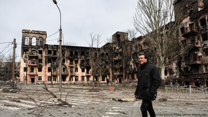 Ukraine - Zerstörung in Mariupol