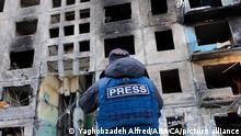 ONU y OSCE: ataques a periodistas en Ucrania son crímenes de guerra
