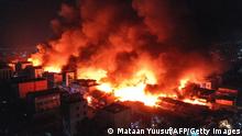 Incendio arrasa gran mercado de Somalilandia y deja 28 heridos