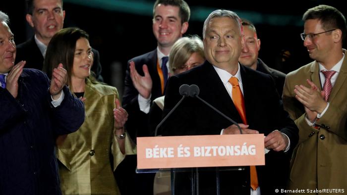 Viktor Orban und seine Unterstützer