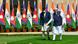 Indian Prime Minister Narendra Modi and Nepal Prime Minister Sher Bahadur Deuba on their way to pose for a photo after their meeting in New Delhi Indian Prime Minister Narendra Modi and Nepal Prime Minister Sher Bahadur Deuba on their way to pose for a photo after their meeting in New Delhi