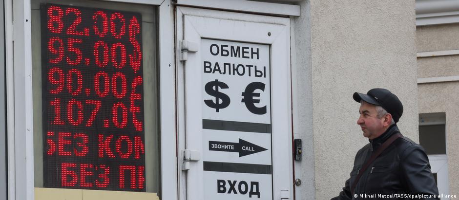 Rublo voltou a se valorizar nos últimos dias
