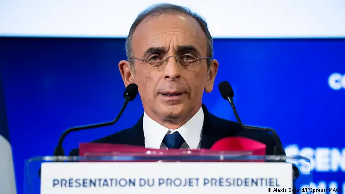 Frankreich Paris | Präsidentschaftskandidat Eric Zemmour präsentiert sein Wahlprogramm