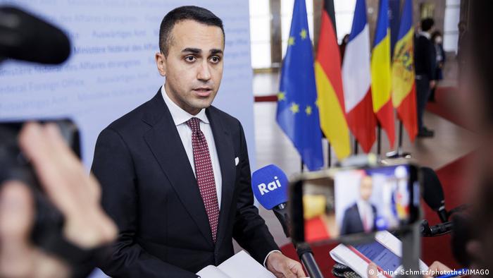 Deutschland Berlin | Unterstützungskonferenz für Moldau | Italiens Außenminister Luigi di Maio