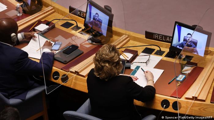 USA New York | Rede Wolodymyr Selenskyj vor dem UN-Sicherheitsrat