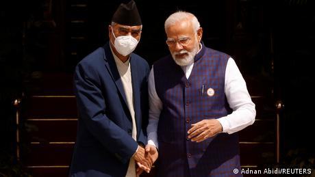 नेपाल के प्रधानमंत्री शेर बहादुर देउबा ने भी भारत की ओर हाथ बढ़ाया है