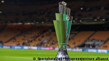 UEFA Nations League Finals 2021 Trophy during the UEFA Nations League Finals 2021 final football match between Spain and France at Giuseppe Meazza Stadium, Milan, Italy on October 10, 2021 - (Photo EPhotopress)