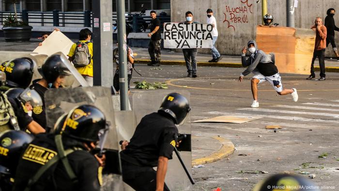 Peru-I-Proteste in Lima Peru-I-Proteste in Lima