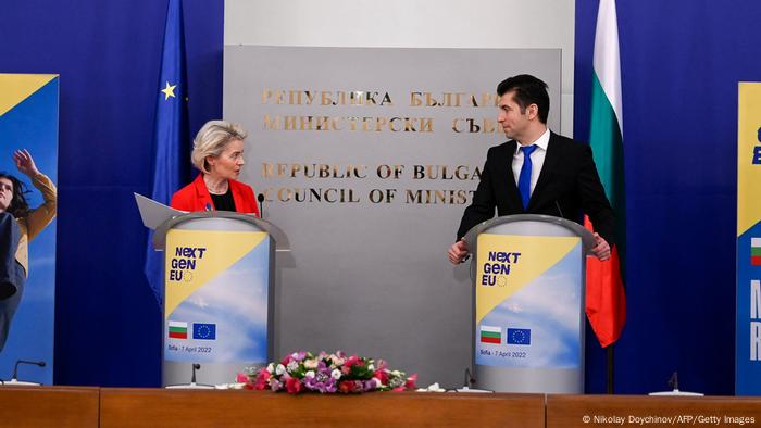 Bulgarien | Ursula von der Leyen und Kiril Petkov