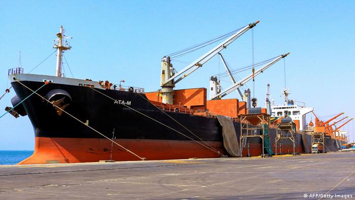 The Panama-flagged bulk carrier brought medicines and other goods to Yemen's Hodaida port