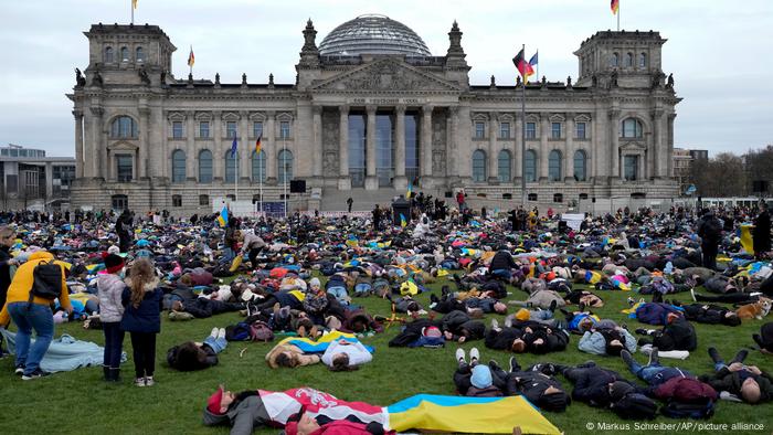 Berlin | Demonstration ukrainischer Gruppen