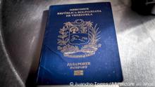 Pasaporte venezolano.