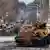 Ukraine-Krieg Butscha | zerstörte russische Militärfahrzeuge
