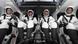 The crew aboard the SpaceX ship before lift off, April 8, 2022 The crew aboard the SpaceX ship before lift off, April 8, 2022