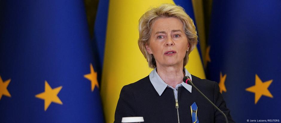 Von de Leyen também pediu aos Estados-membros que forneçam à Ucrânia sistemas de armas 