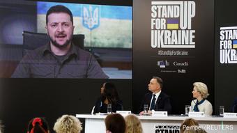 President of Ukraine Volodymyr Zelensky invites participation in a donor conference, among the participants of which are Polish President Andrzej Duda and President of the European Commission Ursula von der Leyen