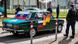 Полиция Штутгарта и ВАЗ-2103 участников автопробега с флагами России и Германии Полиция Штутгарта и ВАЗ-2103 участников автопробега с флагами России и Германии