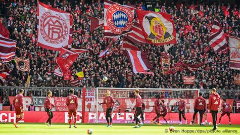 Pic: Bayern Munich fans hold up banner supporting homosexuality in football