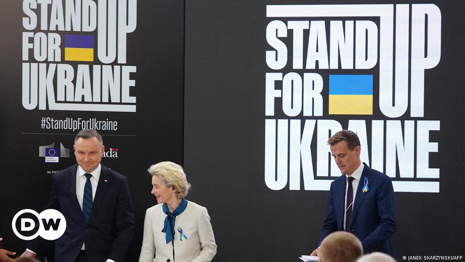 Global collection raises 10.1 billion euros for Ukraine |  The World |  D.W.