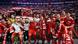 Die Spieler von Union Berlin feiern gemeinsam mit den Fans im Berliner Olympiastadion den Derbysieg gegen Hertha BSC Die Spieler von Union Berlin feiern gemeinsam mit den Fans im Berliner Olympiastadion den Derbysieg gegen Hertha BSC