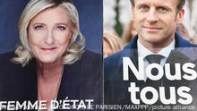  Emmanuel Macron y Marine Le Pen