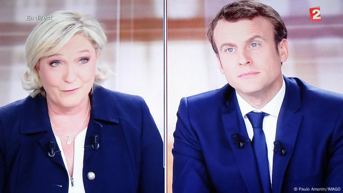 Frankreich | Erste Runde der Präsidentschaftswahlen 2022 | Marine Le Pen und Emmanuel Macron