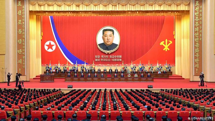 Ceremonia del 10º aniversario de la llegada al poder de Kim Jong-un en Corea del Norte. (10.04.2022).