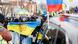 Протесты против пророссийской акции в Ганновере, 10 апреля Протесты против пророссийской акции в Ганновере, 10 апреля