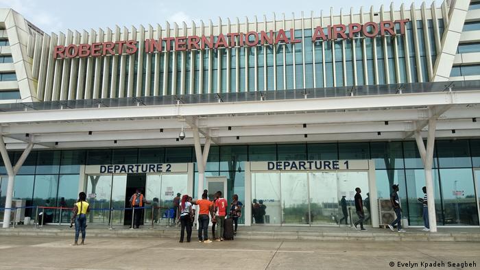 Roberts International Airport in Monrovia, Liberia
