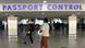 Passengers approach passport control at Jomo Kenyatta airport in Nairobi, Kenya Passengers approach passport control at Jomo Kenyatta airport in Nairobi, Kenya