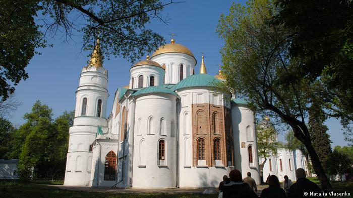 A beautiful church in Chernihiv, Ukraine