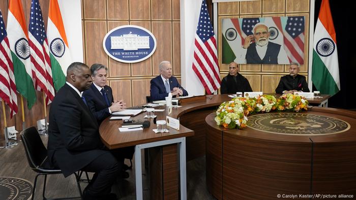 USA | Virtuelles Treffen Joe Biden - Narendra Modi 