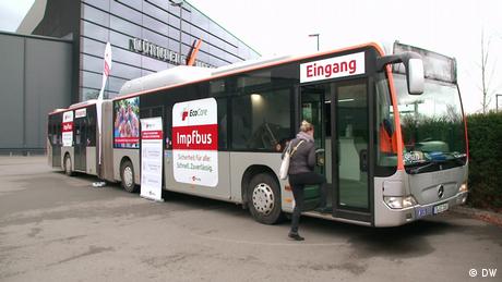 Deutschland | Nürnberg Impfbus