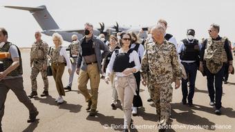 Annalena Baerbock à Gao au Mali le 12 avril 2022