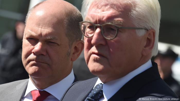 Frank-Walter Steinmeier dhe Olaf Scholz, 2017 