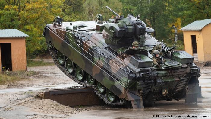 Deutschlannd Informationslehrübung der Bundeswehr