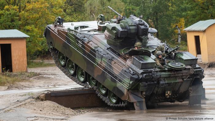 Marder tanks Bundeswehr