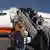 Moldau Airport Chisinau Jüdische Emmigranten auf Weg nach Israel
